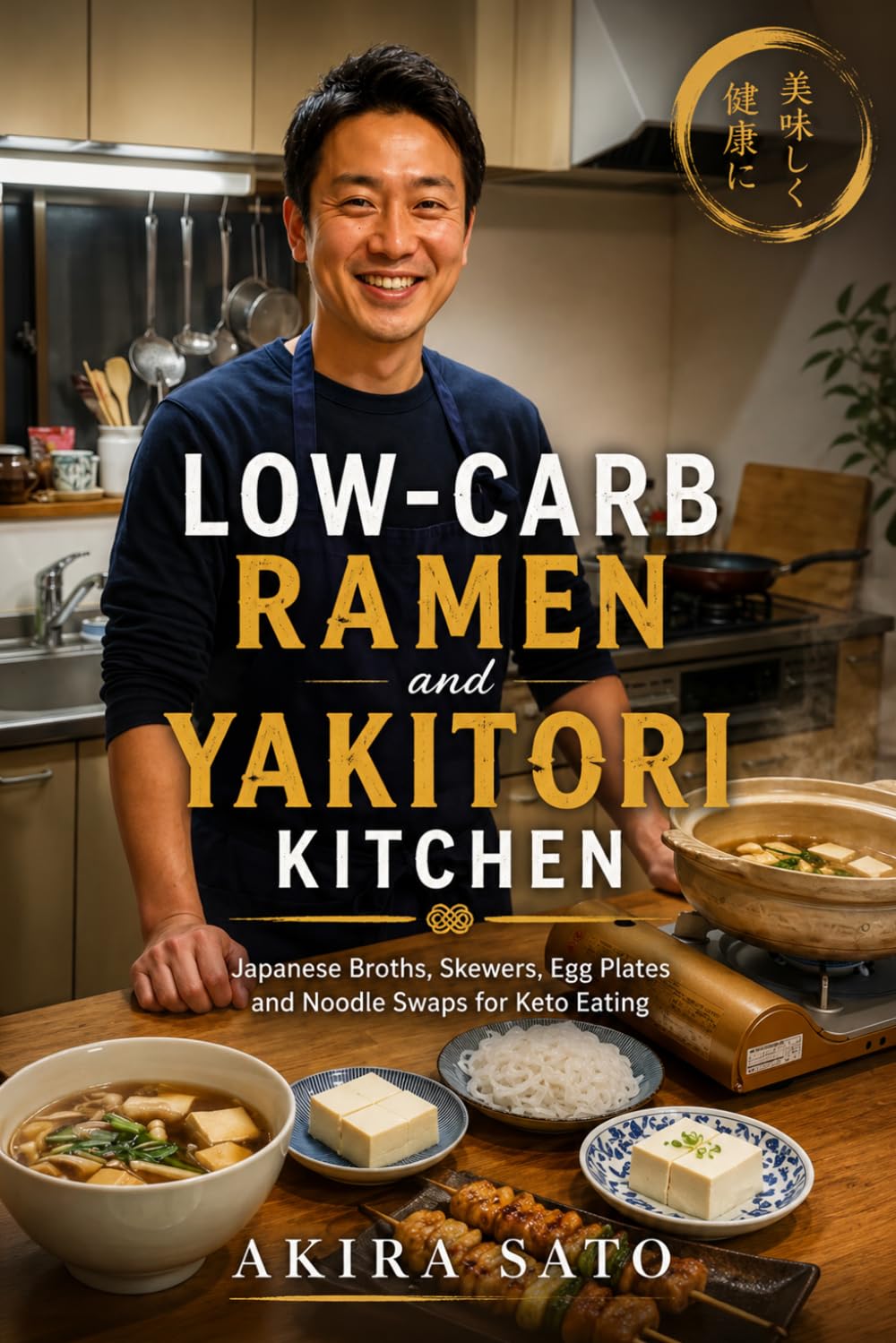 Low-Carb Ramen and Yakitori Kitchen: Japanese Broths, Skewers, Egg Plates and Noodle Swaps for Keto Eating