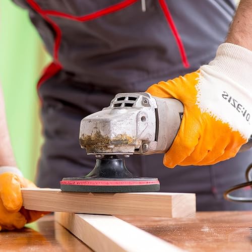 Miniatura 18 de Boao Almohadilla de espuma suave de 6 pulgadas con gancho y bucle, almohadilla de respaldo de esponja de 5.906 in, almohadillas de interfaz