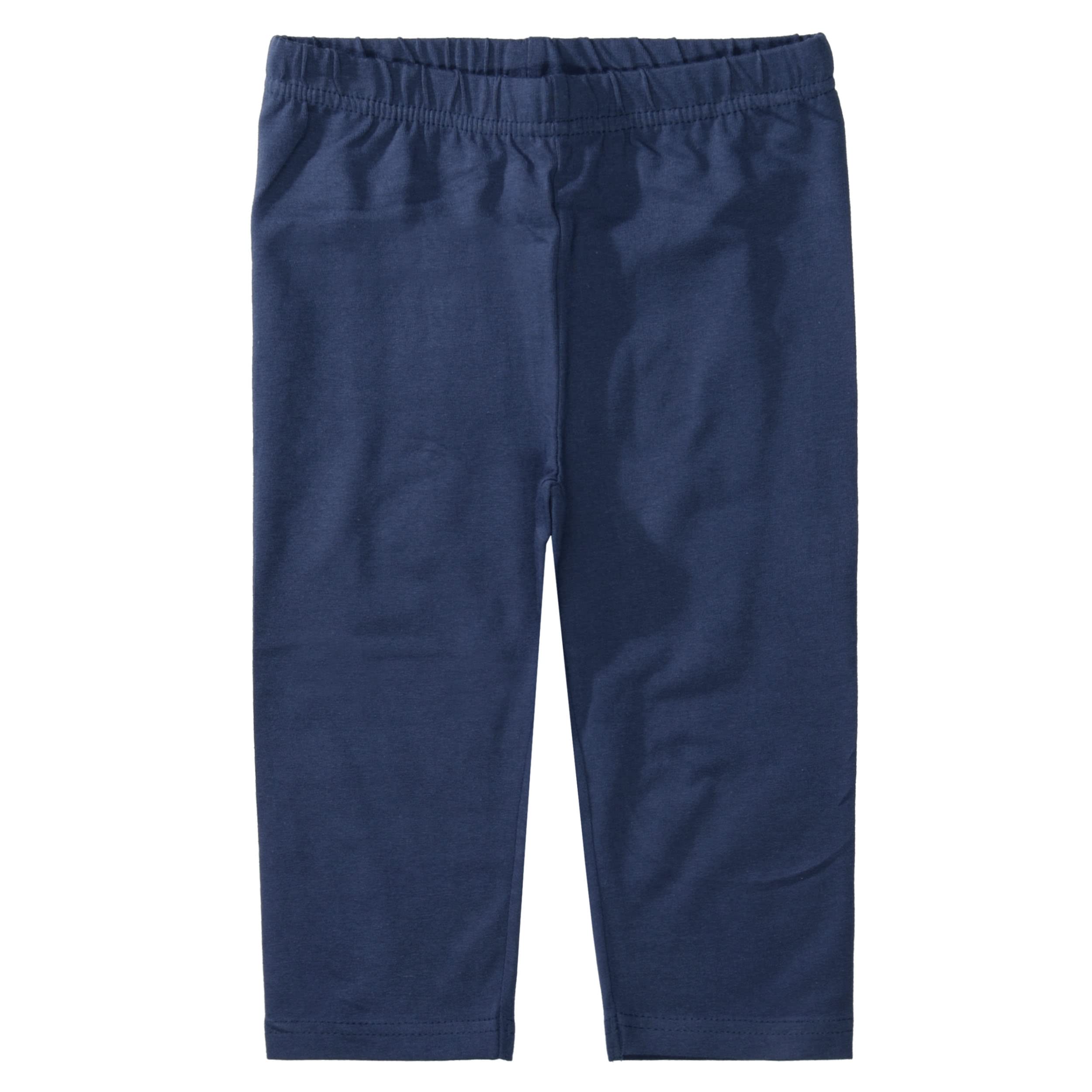 Staccato Capri Leggings Mädchen - 3/4 Hose, bequem, elastisch, vielseitig kombinierbar - Farben: Blau, Schwarz, Pink, Weiß, Größen: 92-176