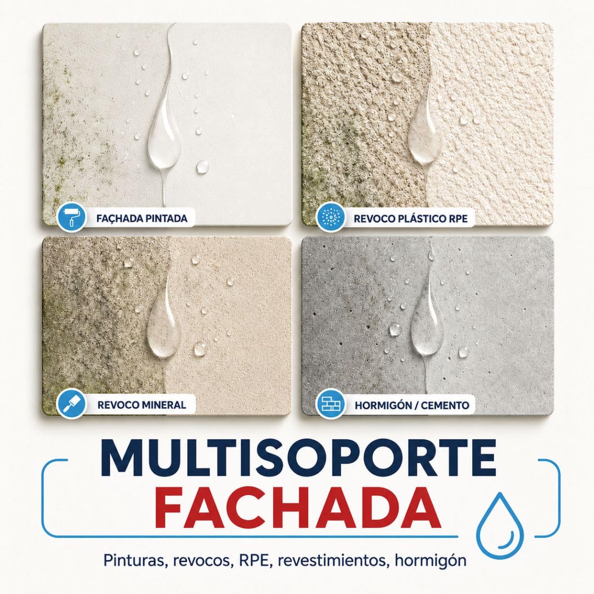 Limpiador de Fachadas, Renovador de Tejados, Paredes, Revoco y Pintura 20 L | Devuelve el Brillo, Fachada, Revoco, Rpe, Revestimientos, Enlucidos, Cemento, Hormigón y Aluminio - Arcane Industries