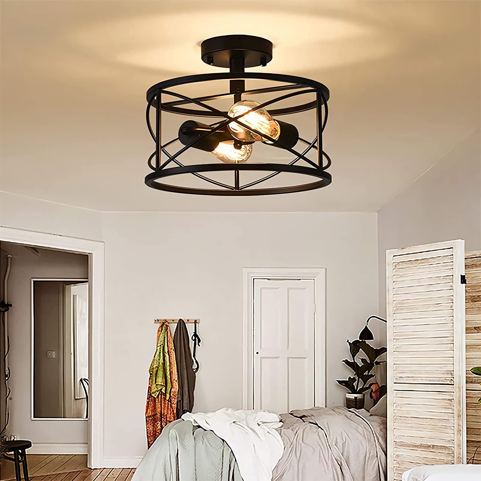 シーリングライト・天井照明 Landscape Products Ceiling Lamp Black シーリングライト・天井照明 Landscape Products Ceiling Lamp