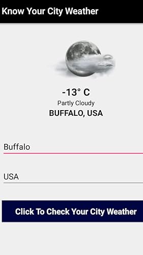 Know Your City Weather
