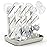 Termichy Baby Bottle Drying Rack: Large Vertical Bottle Dryer Rack Holder - Space Saving Standing Drying Rack for Baby Bottles and Pump Part Cleaning (Khaki)