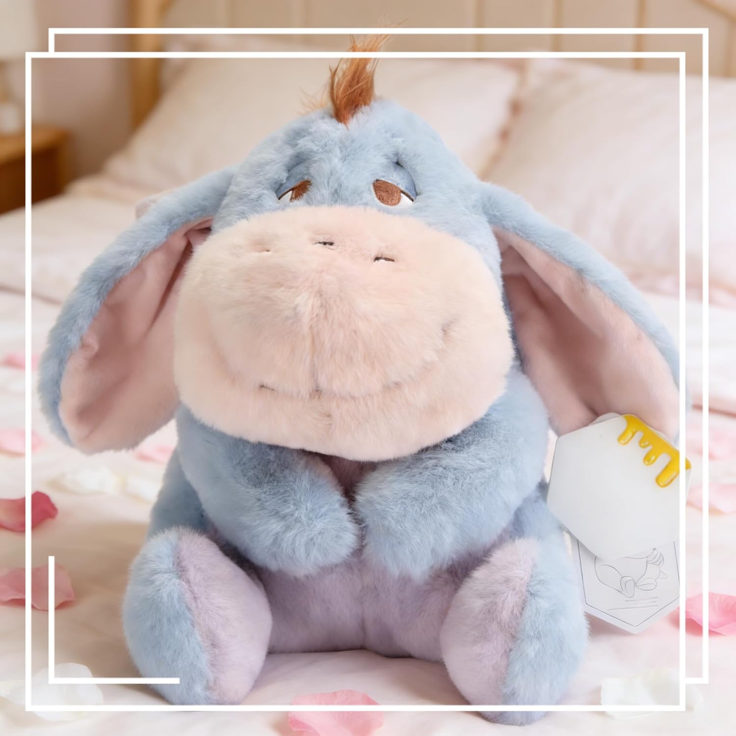MINISO Disney Butterfly Fairy Theme Dolls – Roo, Eeyore, Winnie the Pooh, Piglet. Cute, Exquisite, Soft Collectibles, Perfect for Gifting (Eeyore)