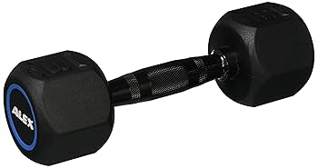Amazon | ALEX アレックス ラバーHEXダンベル 3kg | Alex