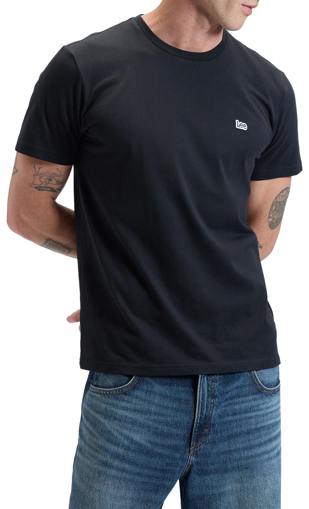 Lee Short Sleeve Soft Washed Cotton T-Shirt T-Shirt Uomo