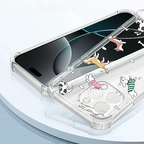 Vista 449 de Roemary Funda púrpura para iPhone 14 Pro Max con diseño de caballo azul, patrón de acuarela con protector de pantalla