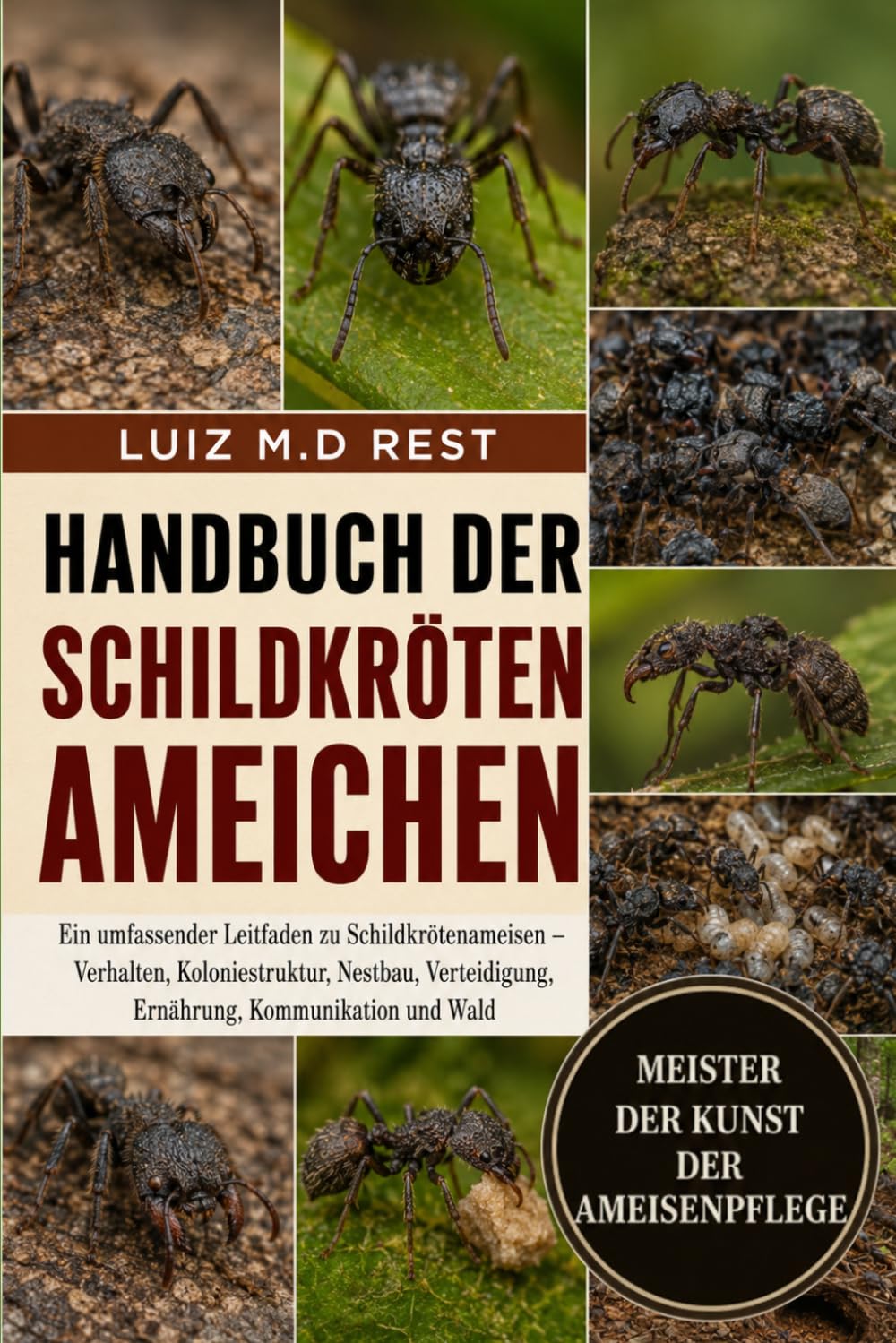 HANDBUCH DER SCHILDKRÖTENAMEICHEN: Ein umfassender Leitfaden zu Schildkrötenameisen – Verhalten, Koloniestruktur, Nestbau, Verteidigung, Ernährung, Kommunikation und Wald (German Edition)