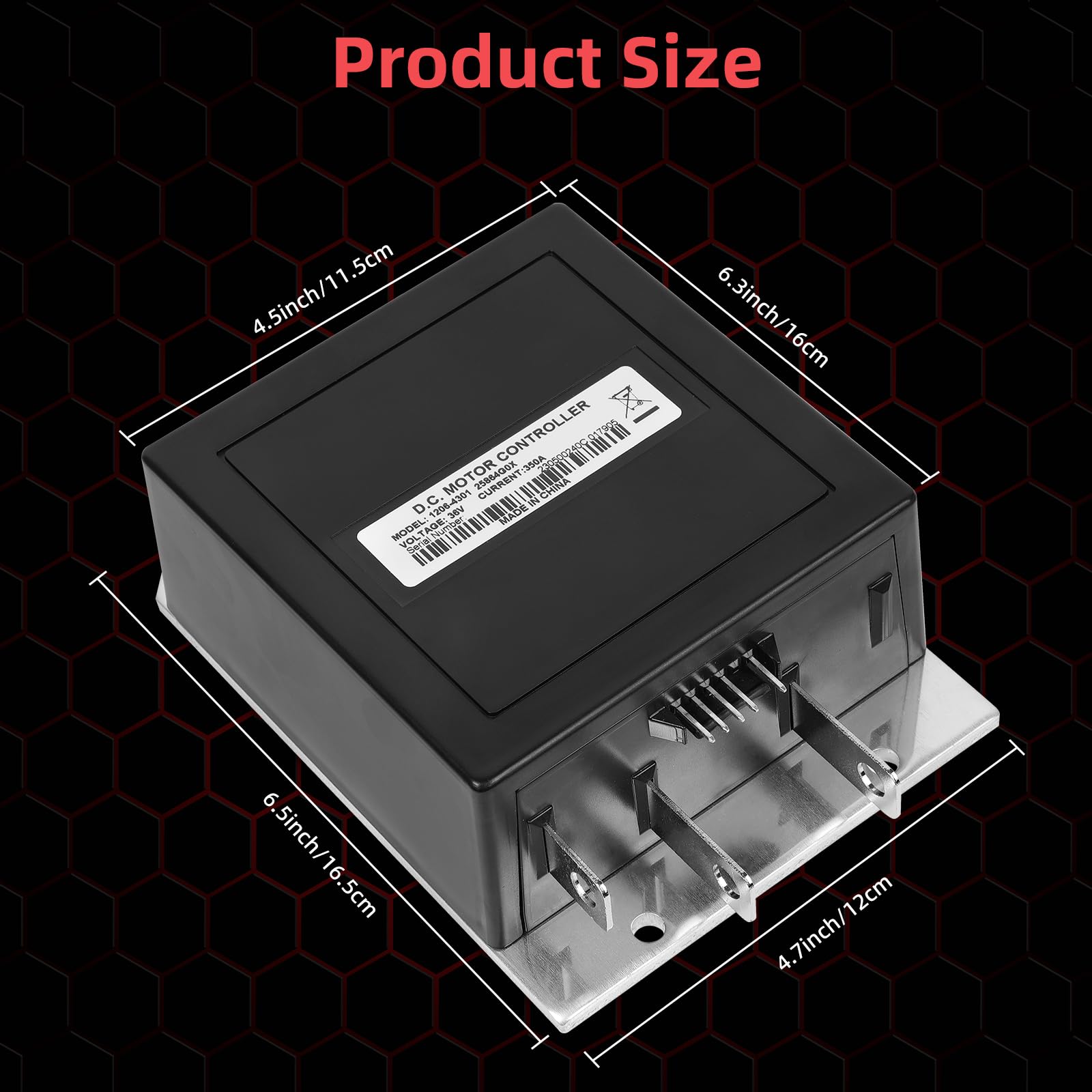Amazon.com : KAKSEY 25864G09 25864G05 36V 350 Amp 5 Pin