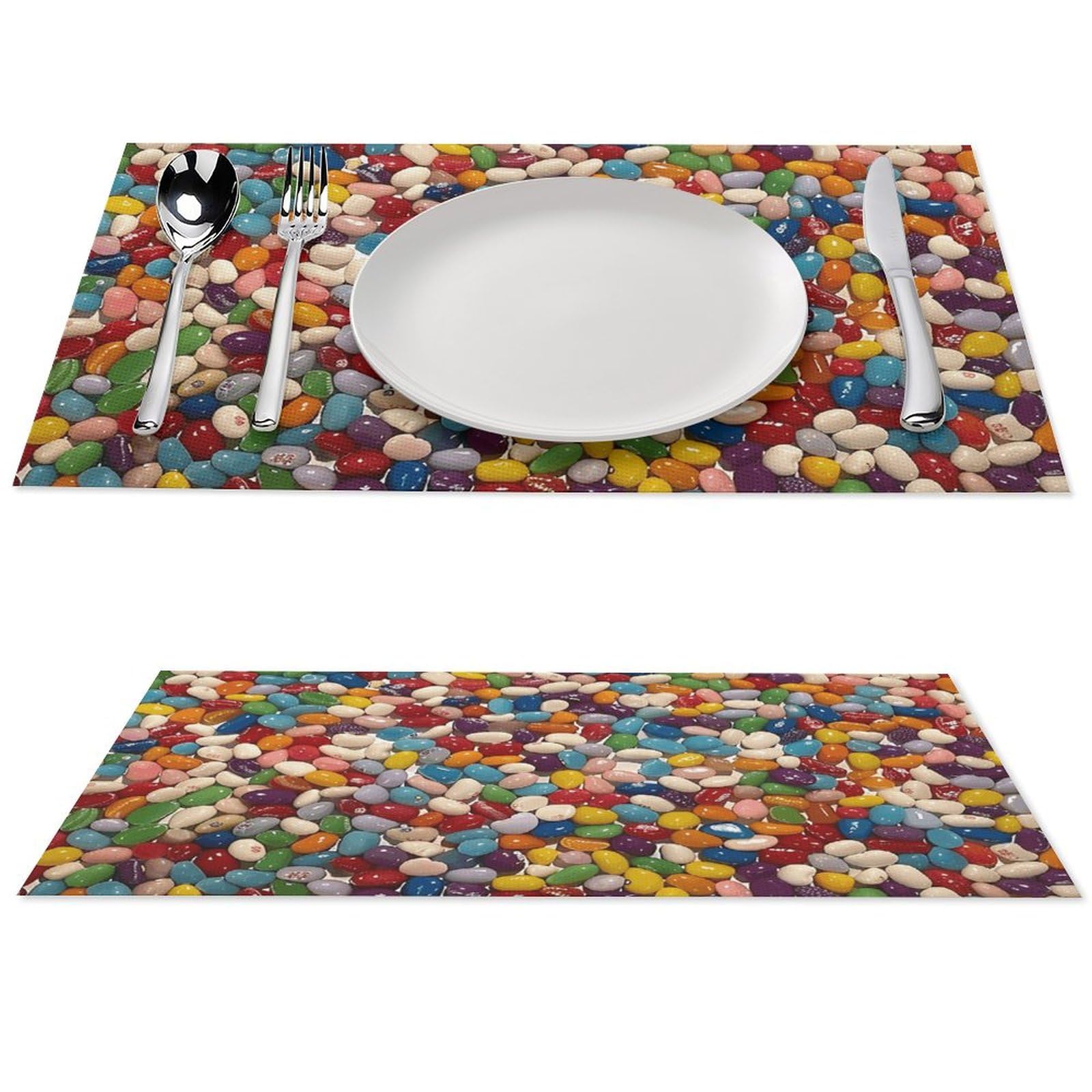 Sets de table imperméables en PVC pour éliminer les taches de cuisine