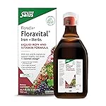Floradix Floravital Liquid Iron & Vitamin Formula - Liquid Iron Supplement with C & B Vitamins & Herbs for Energy Support - Vegan, Gluten-Free, Yeast-Free & Non-GMO - 23.7 Fl Oz