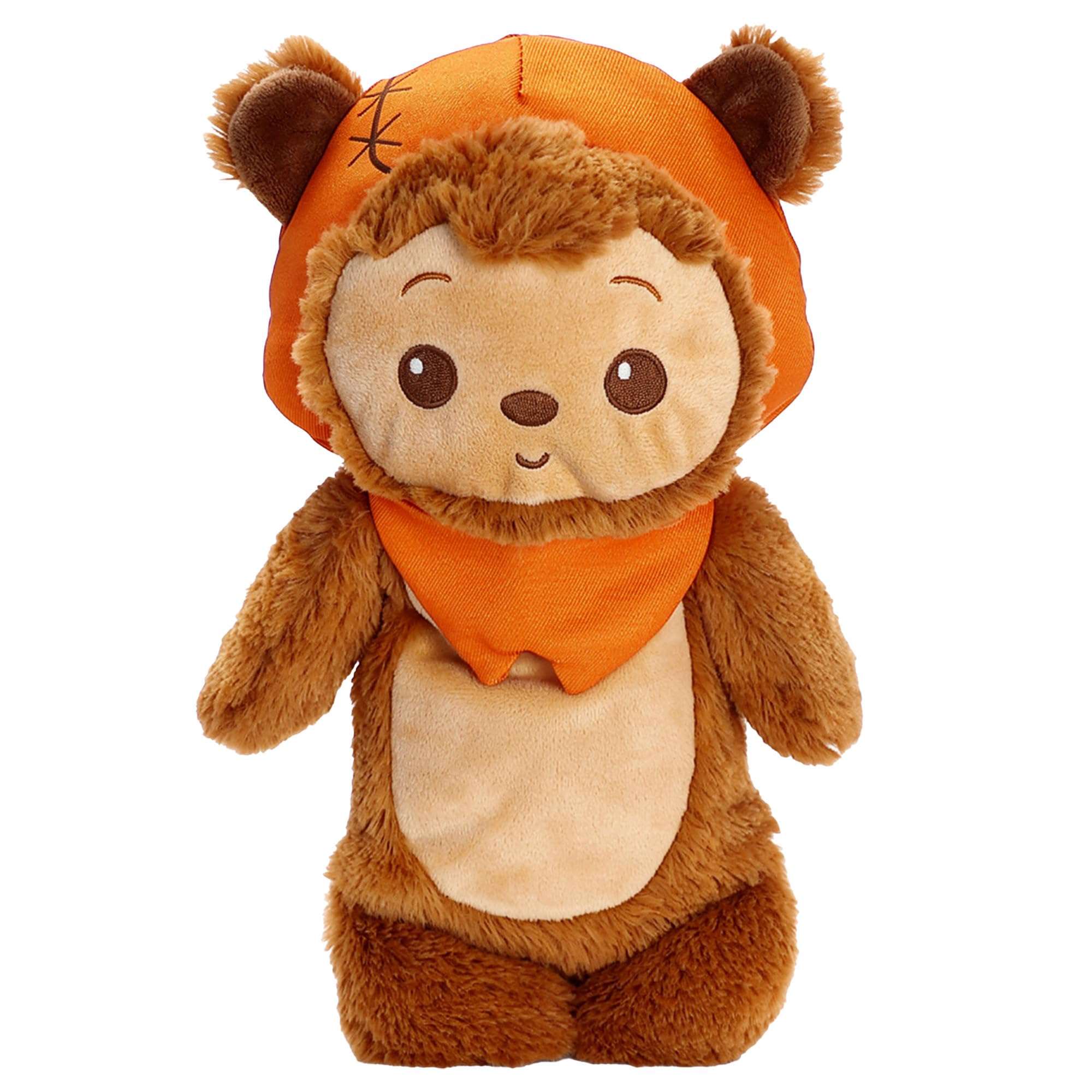 Kids Preferred Star Wars Ewok Plush Cuddle Pal 11 Inch - Baby's First Stuffed Animal Blankie