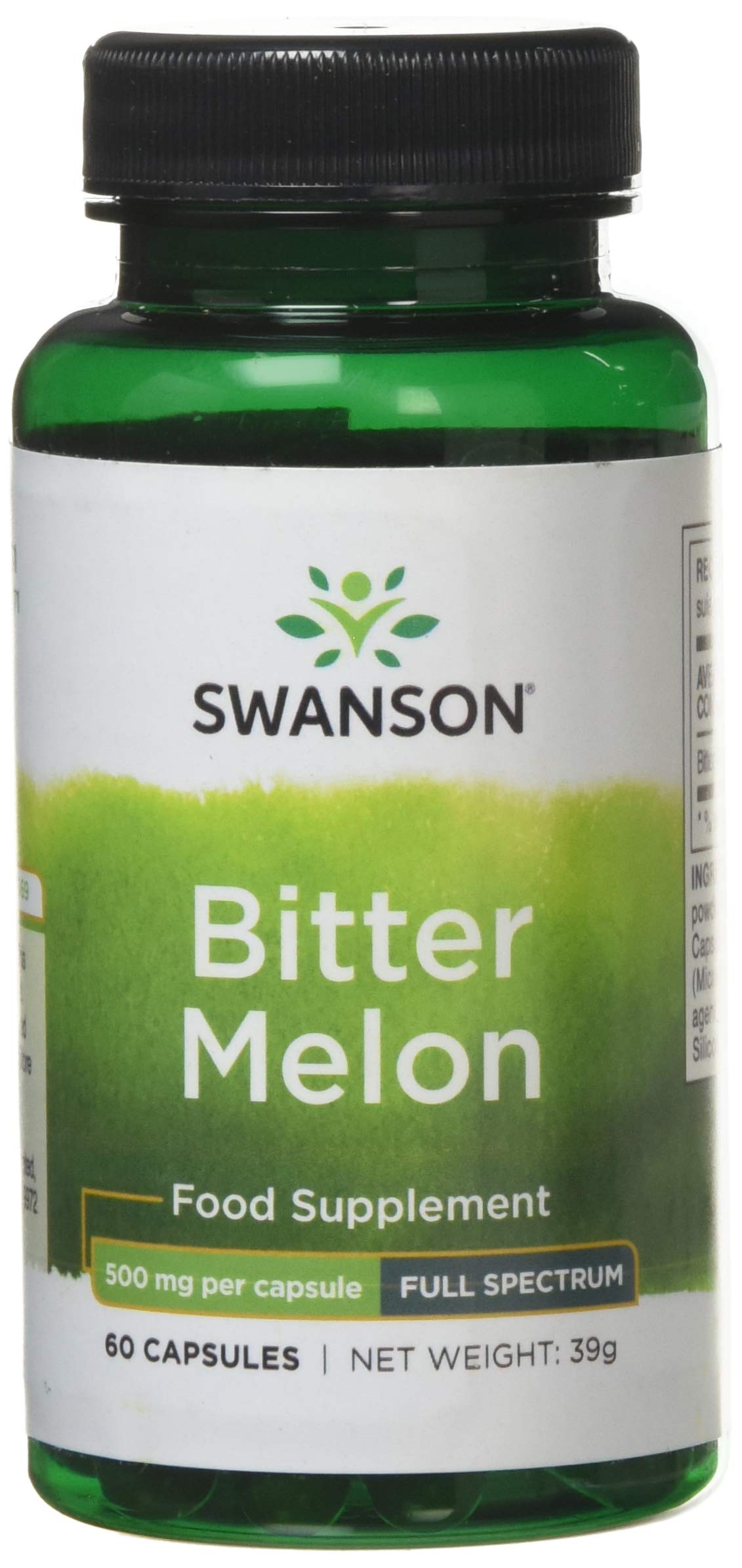 Swanson Full Spectrum Bitter Melon 500mg, 60 Capsules