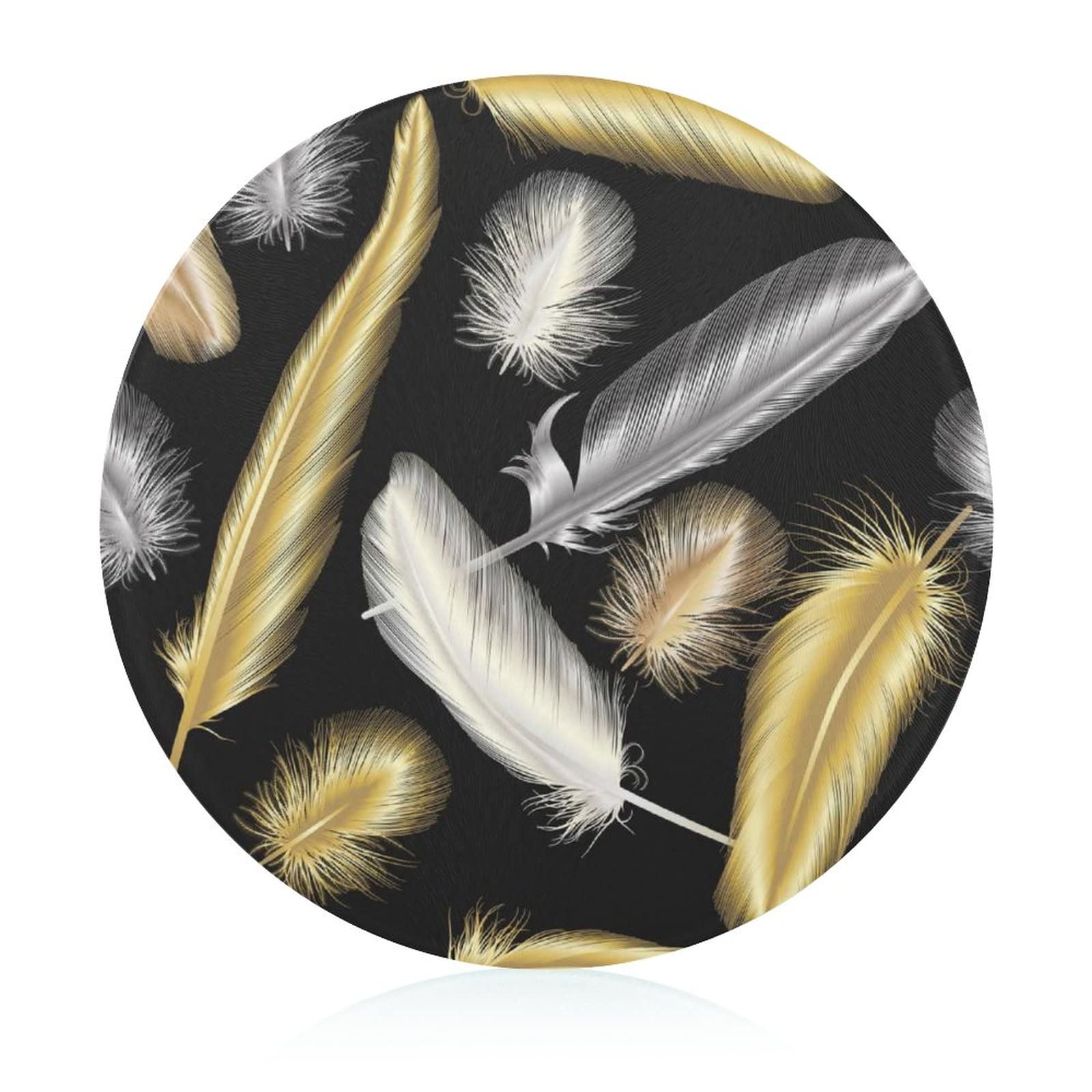 Planche à découper en verre trempé haut de gamme signée Plume D'or 20cm