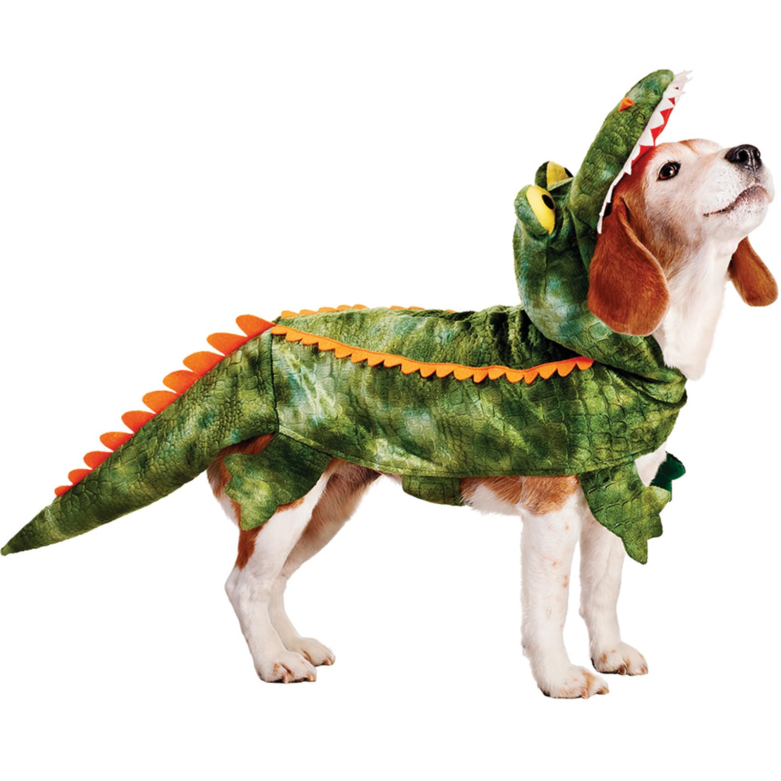 Kodervo Dog Costume - Alligator Dog Costume, Halloween Dog Crocodile Costume for Small Medium Large Dogs, Funny Cosplay Dress - Dress Your Dogs Like a Croc