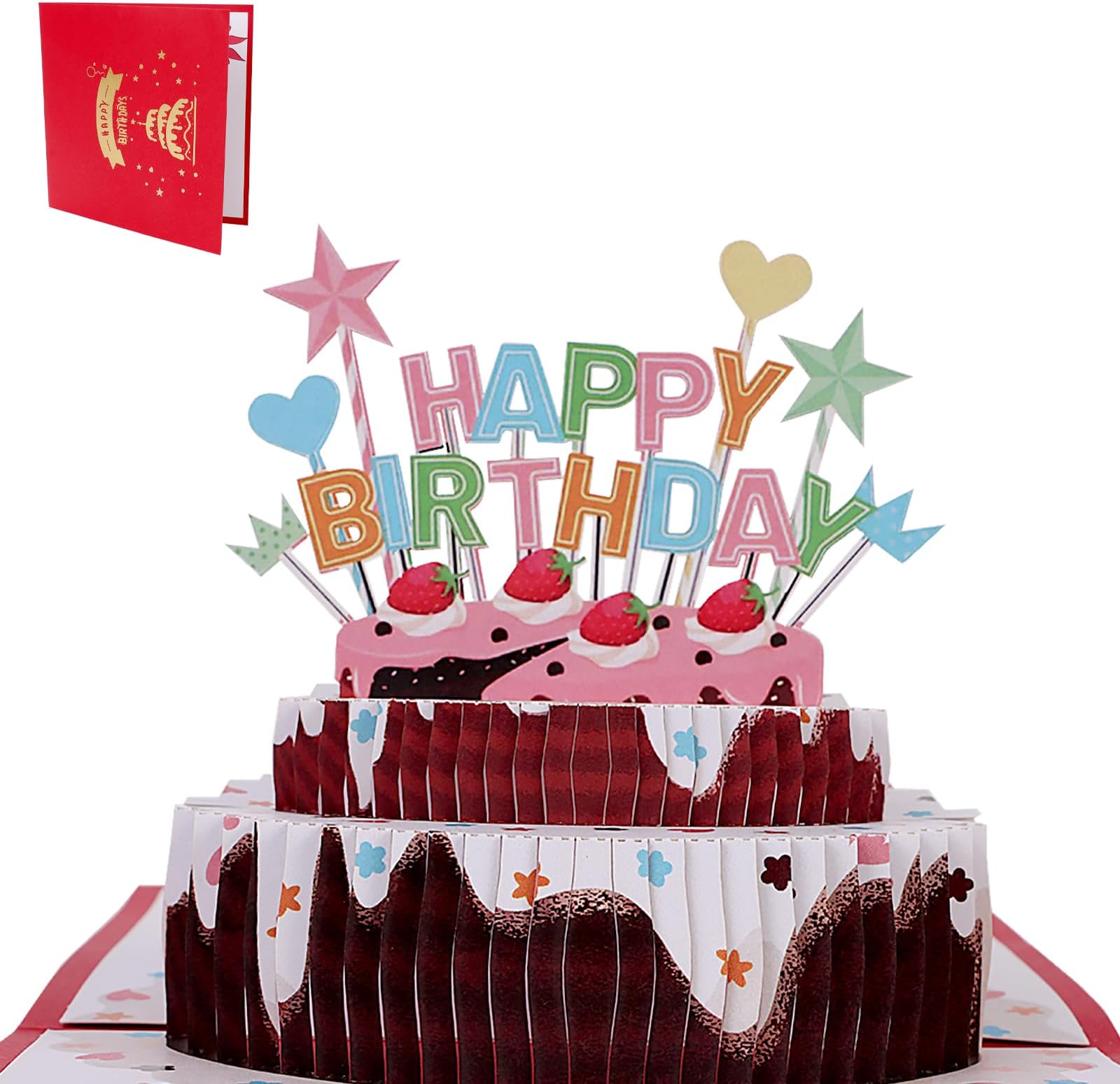 Birthday Card 3D Pop Up with