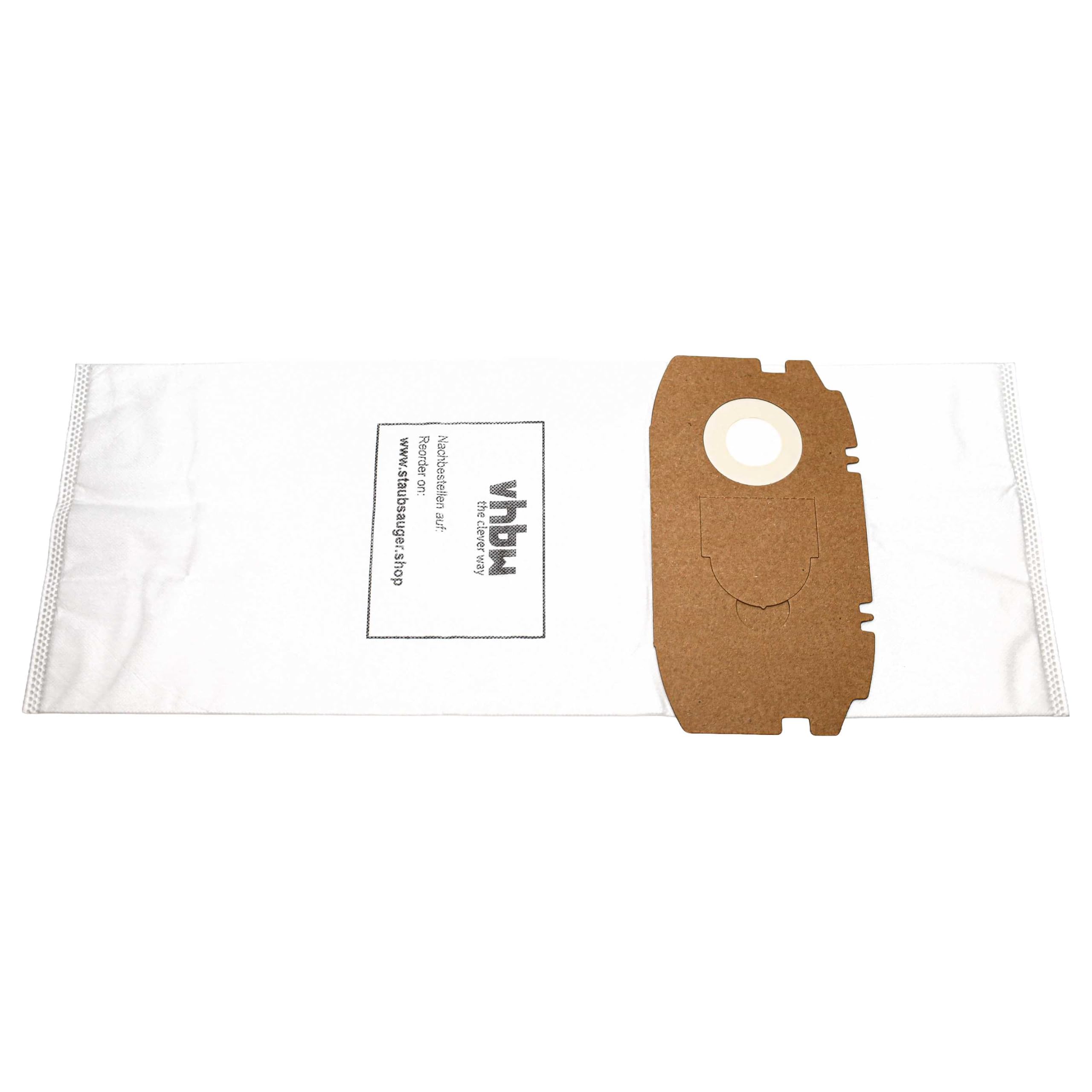 vhbw 50x bolsa compatible con Festo Festool Cleantec CTL Mini | CTL Midi, CT Mini, FIS-CTL Mini aspiradora - 34 cm x 26 cm blanco