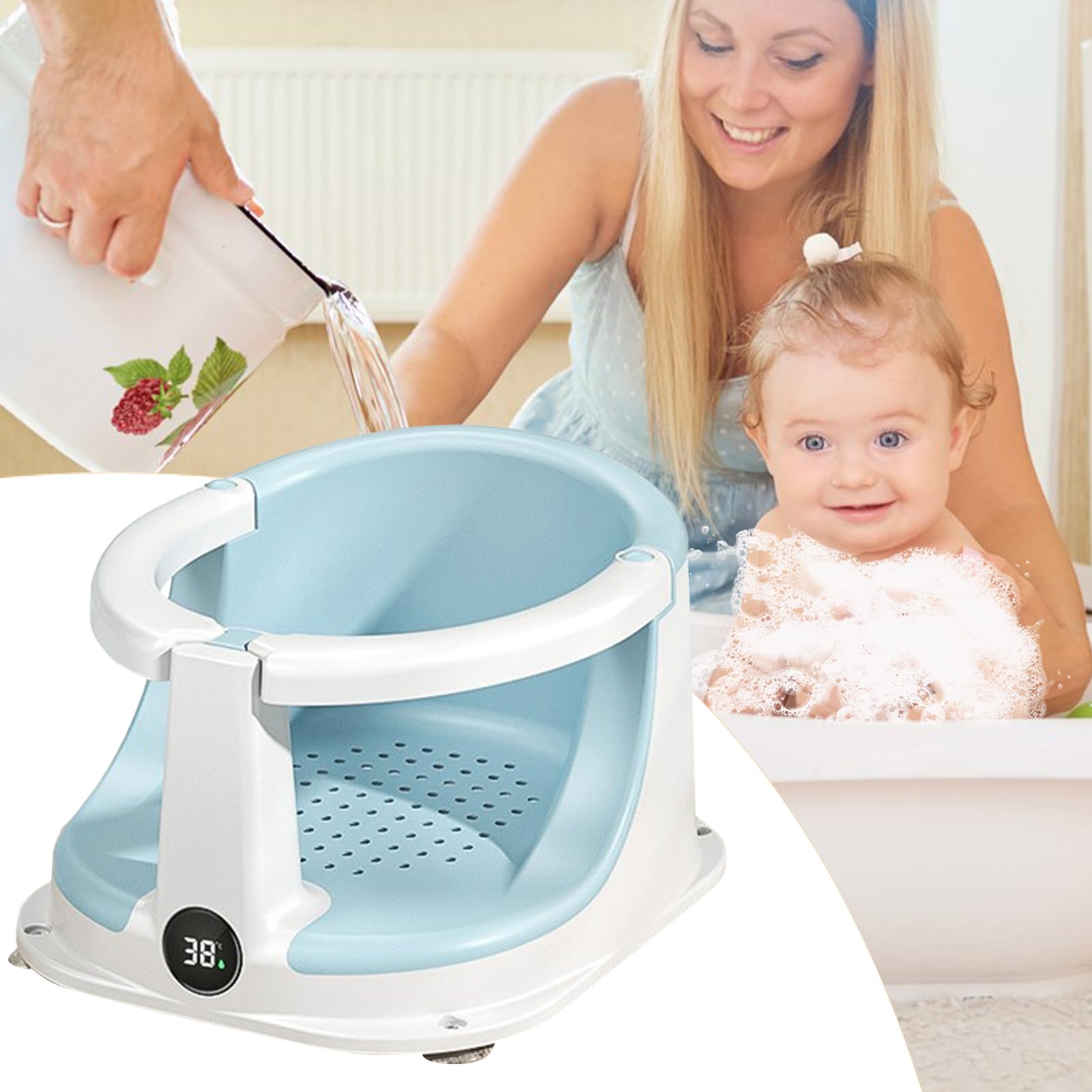 Asiento De Baño De Bebé - Bebé Sentado Asiento De Baño | Asientos De Para