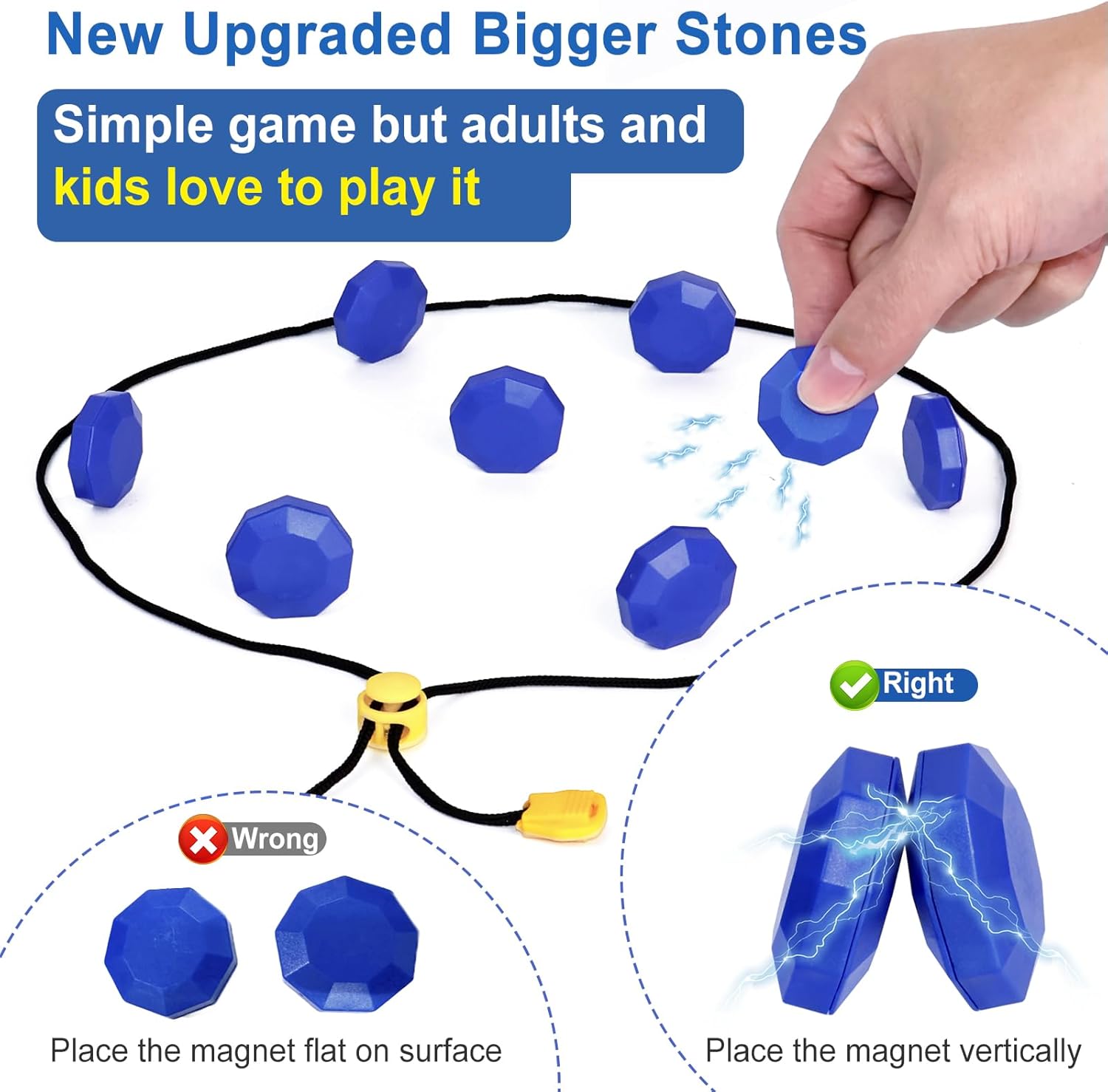 Magnetic Chess Game, Magnet Game with String, Puzzle Strategy Family Games, Party Travel Desktop Game, Kids Gift Education Games