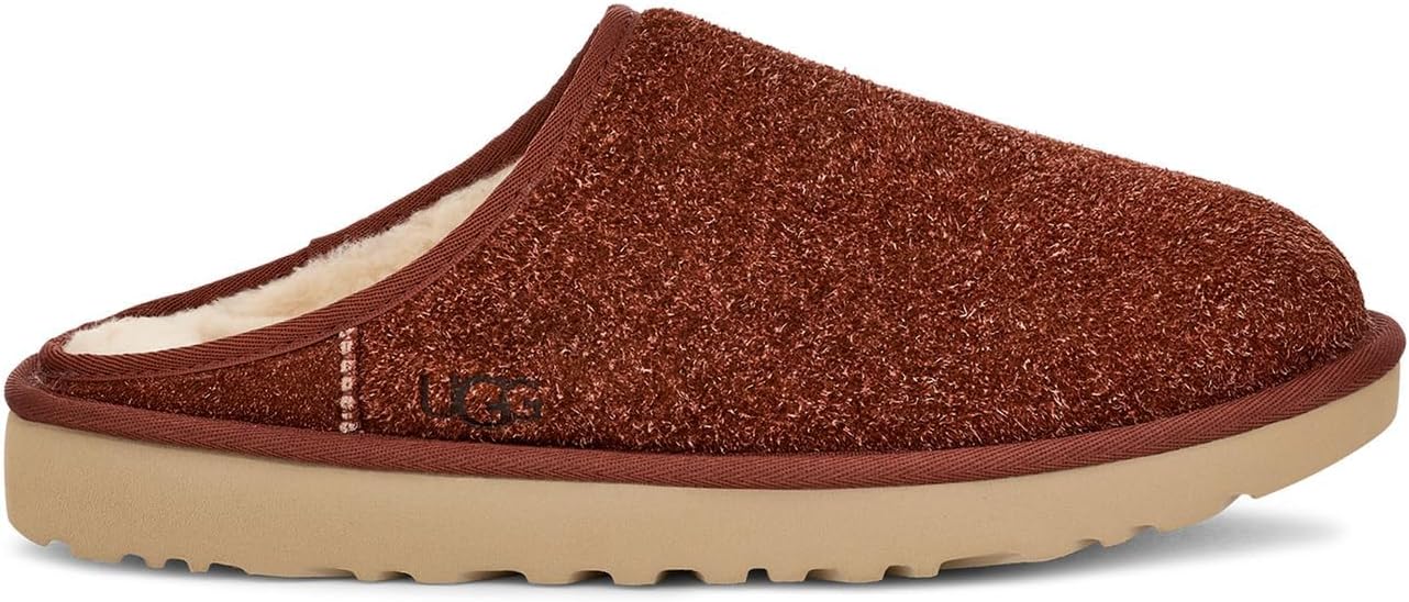 [アグ] スリッパ Classic Slip-on Shaggy Suede メンズ