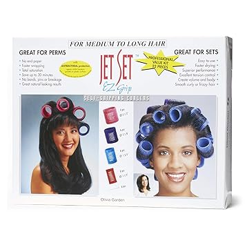 Jet Set EZ Grip 22-Piece Curler Set for Longer Hair