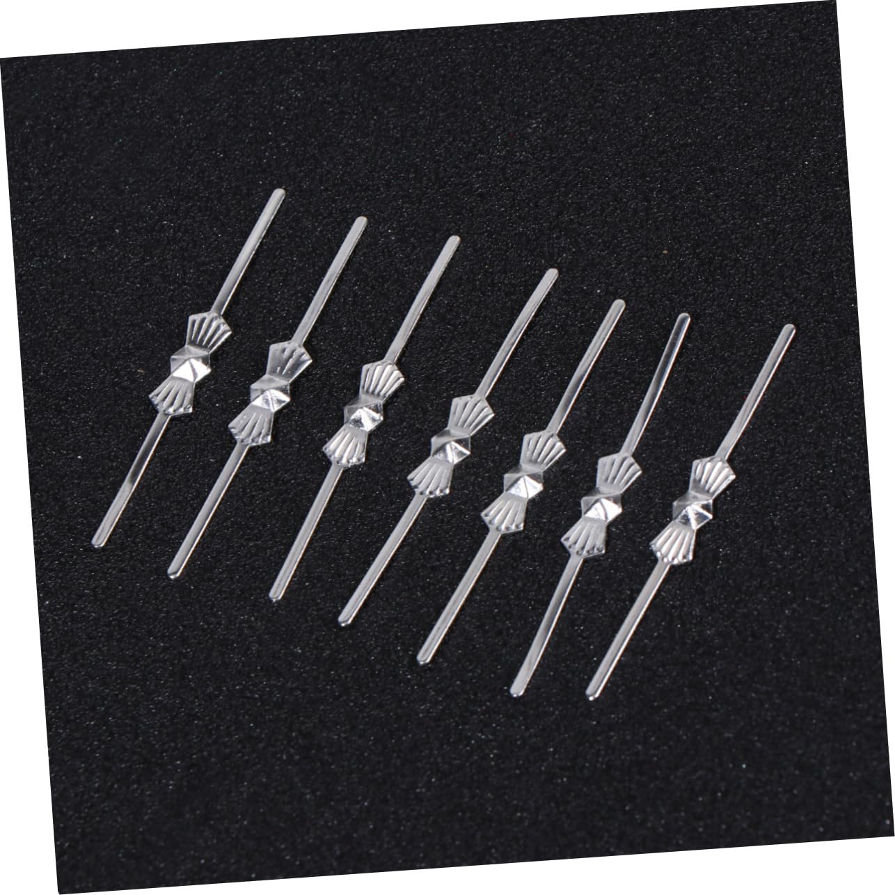 Cabilock Chandelier Wire for Shades 300pcs Bead Curtain Accessories Beaded Beads Buckles Blind Ball Chain Connector Silver