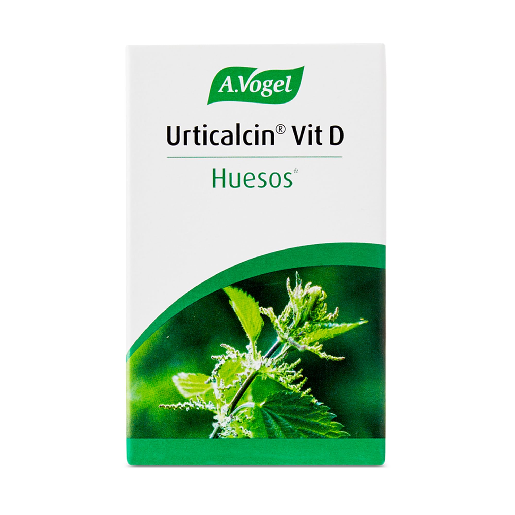 A.Vogel Urticalcin Vitamina D3 | Complemento Alimenticio para Huesos | Absorción de Calcio y Fósforo | Con Jugo de Ortiga | 600 comprimidos