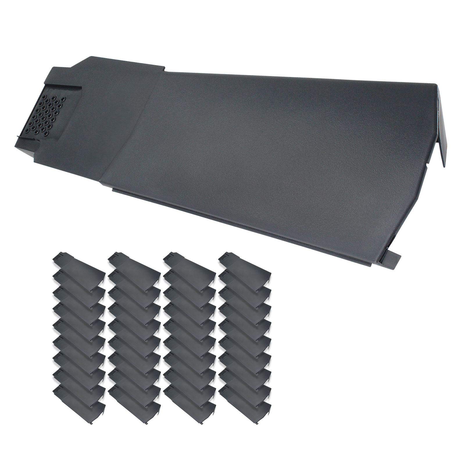 Klober KR9785-0429 Contract Dry Verge Unit (36 Pack) - Left, Grey