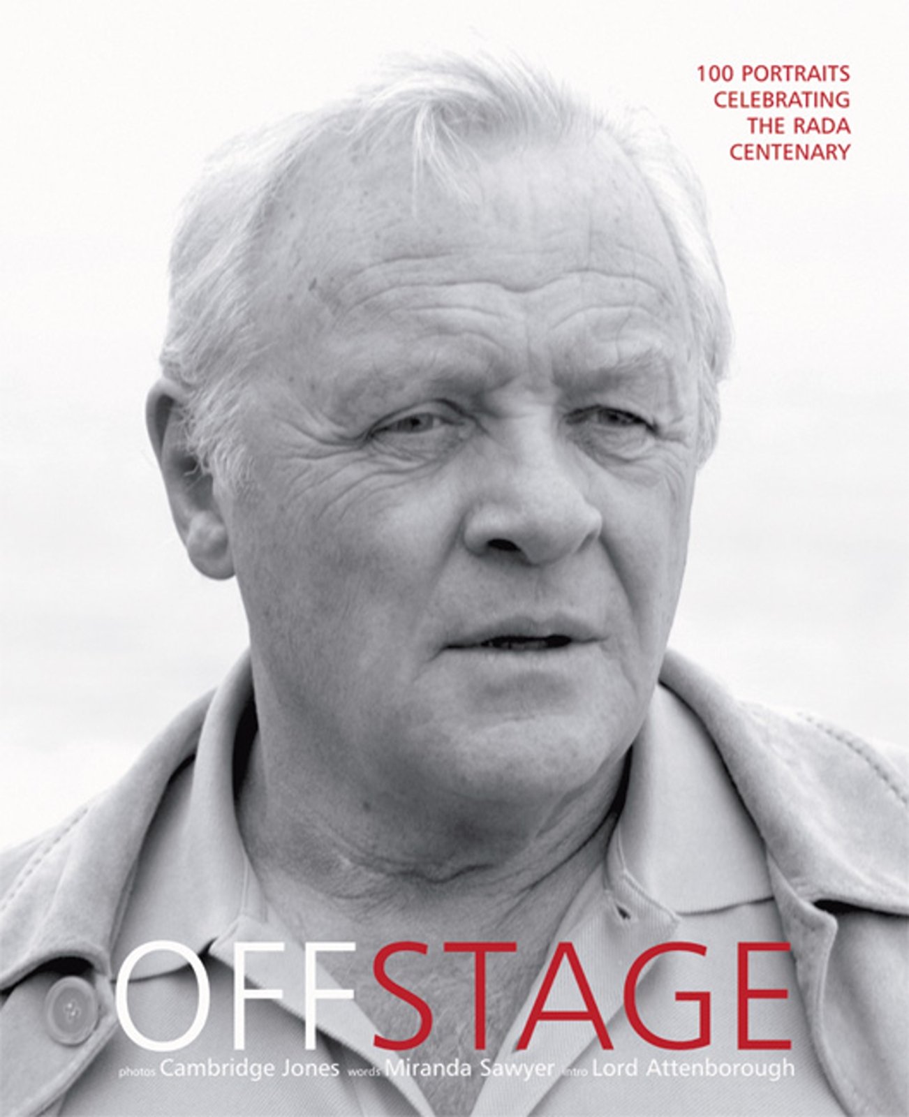 Off Stage 100 Portraits Rada Centenary beau livre de photographie théâtrale