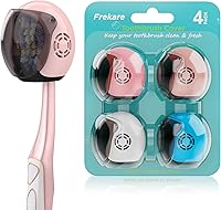 Vista 12 de Fundas para Cepillos de Dientes con Forma de Casco, Se Adapta a la Mayoría de Cepillos de Dientes Manuales y Eléctricos, 4