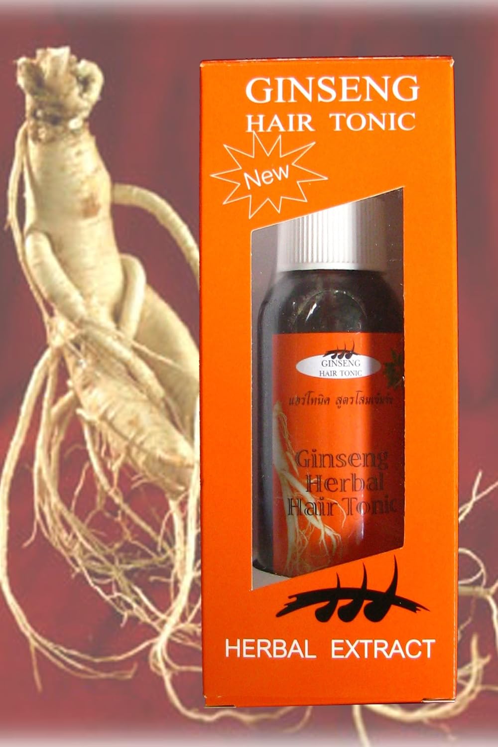 Hair loss Tonic Ginseng Natural growth no more thinning hair GUARANTEED