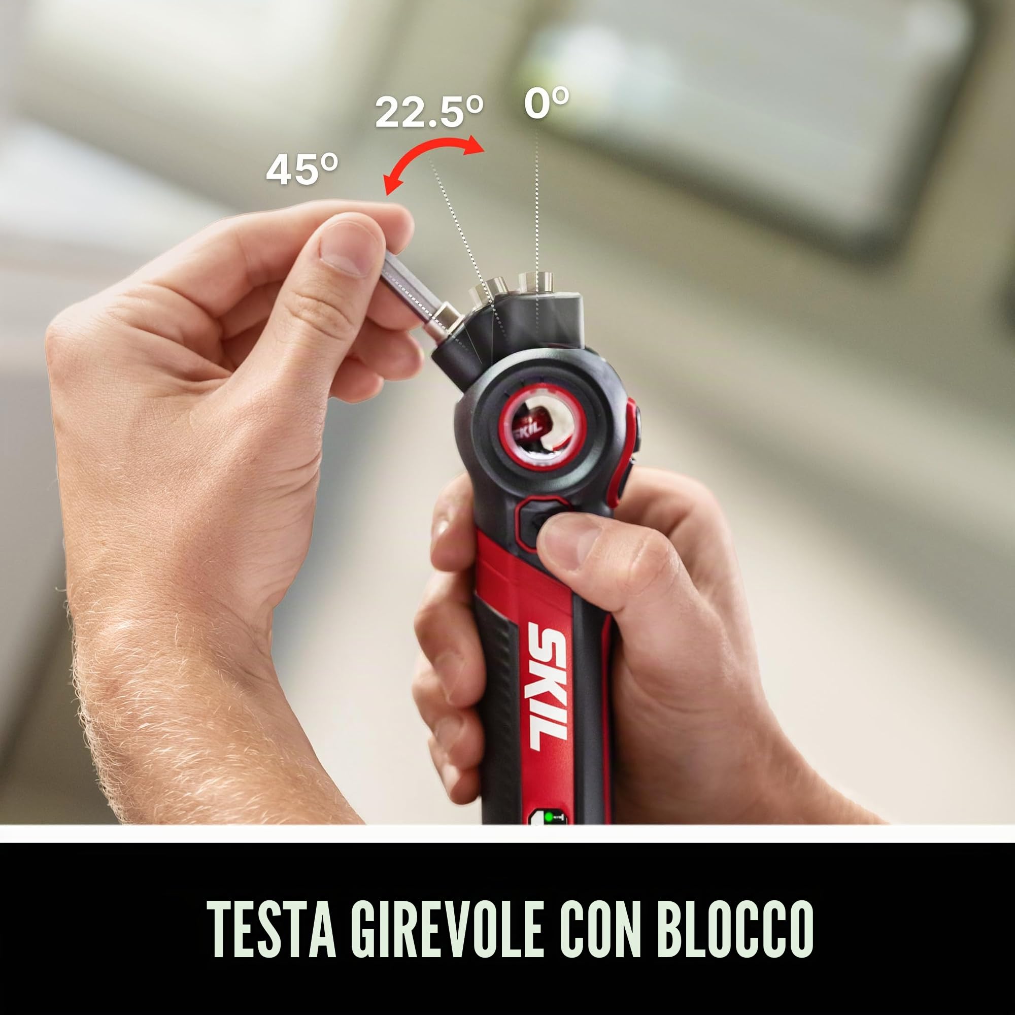 SKIL Twist 2.0 SD5619-02 - Cacciavite ricaricabile da 4 V con 28 punte per PC