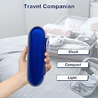 Vista 6 de Nincha Funda rígida para cepillo de dientes eléctrico EVA, impermeable, a prueba de golpes, resistente a la humedad, tamaño grande para Oral-B iO