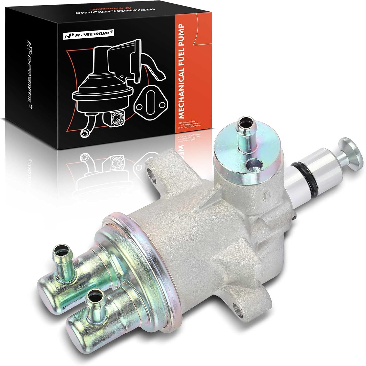 A-Premium Mechanical Fuel Pump Compatible with Ford Vehicle - V8 7.3L, Diesel - E-350, F-250, F-350, F59, F Super Duty, Econoline Super Duty - 1994-1998