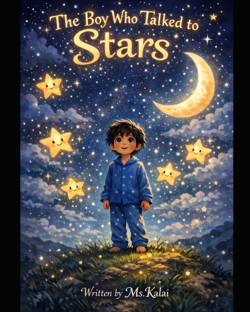 The Boy Who Talked to Stars: A Magical Bedtime Story About Imagination, Dreams, and the Wonder of the Night Sky for Kids Ages 3–7