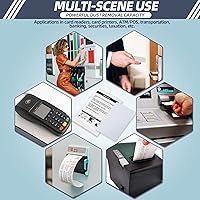 Vista 8 de Tarjetas de limpieza CR80, limpiador de lector de tarjetas de doble cara, tarjetas de limpieza de terminales de deslizamiento POS CK-CR80