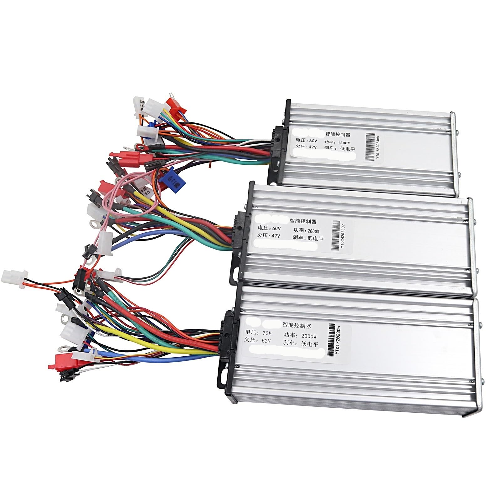Centralina Bici Elettrica,Centralina Bici Elettric Regolatore for monopattino elettrico 60V 1500W 2000W 72V 2000W for parti di accessori