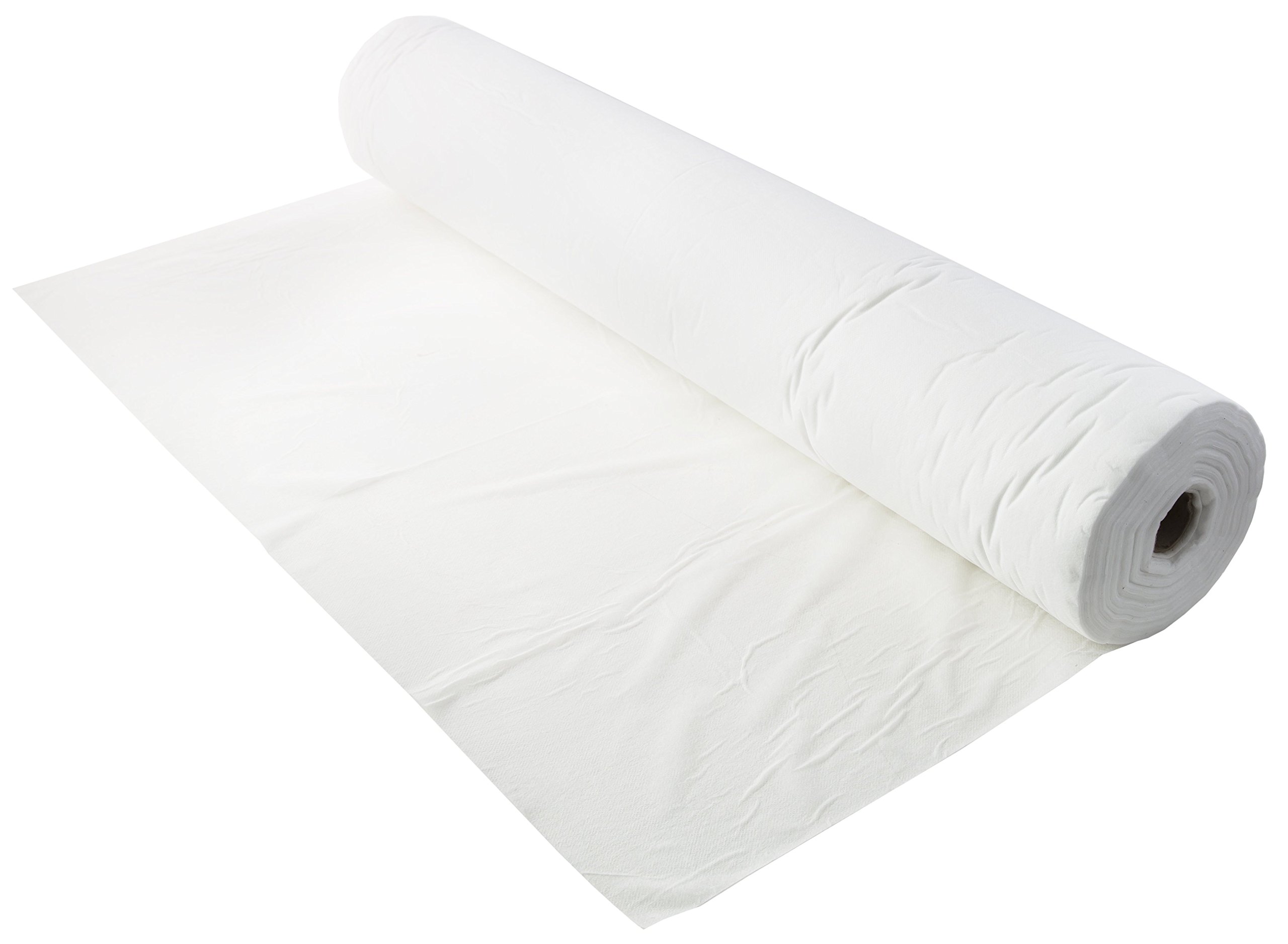 Crown(6 Rolls) Disposable Non-Woven Bed Sheet | 50 Perforated Sheets with Precut Face Holes (31.5? X 75? Per Sheet) | Hygienic Protection for Massage, Spa, Beauty, or Tattoo Table | (White)