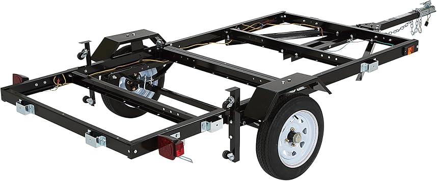 Ultra-Tow 4ft. x 8ft. Steel Folding Utility Trailer Kit, 1170-Lb. Load Capacity