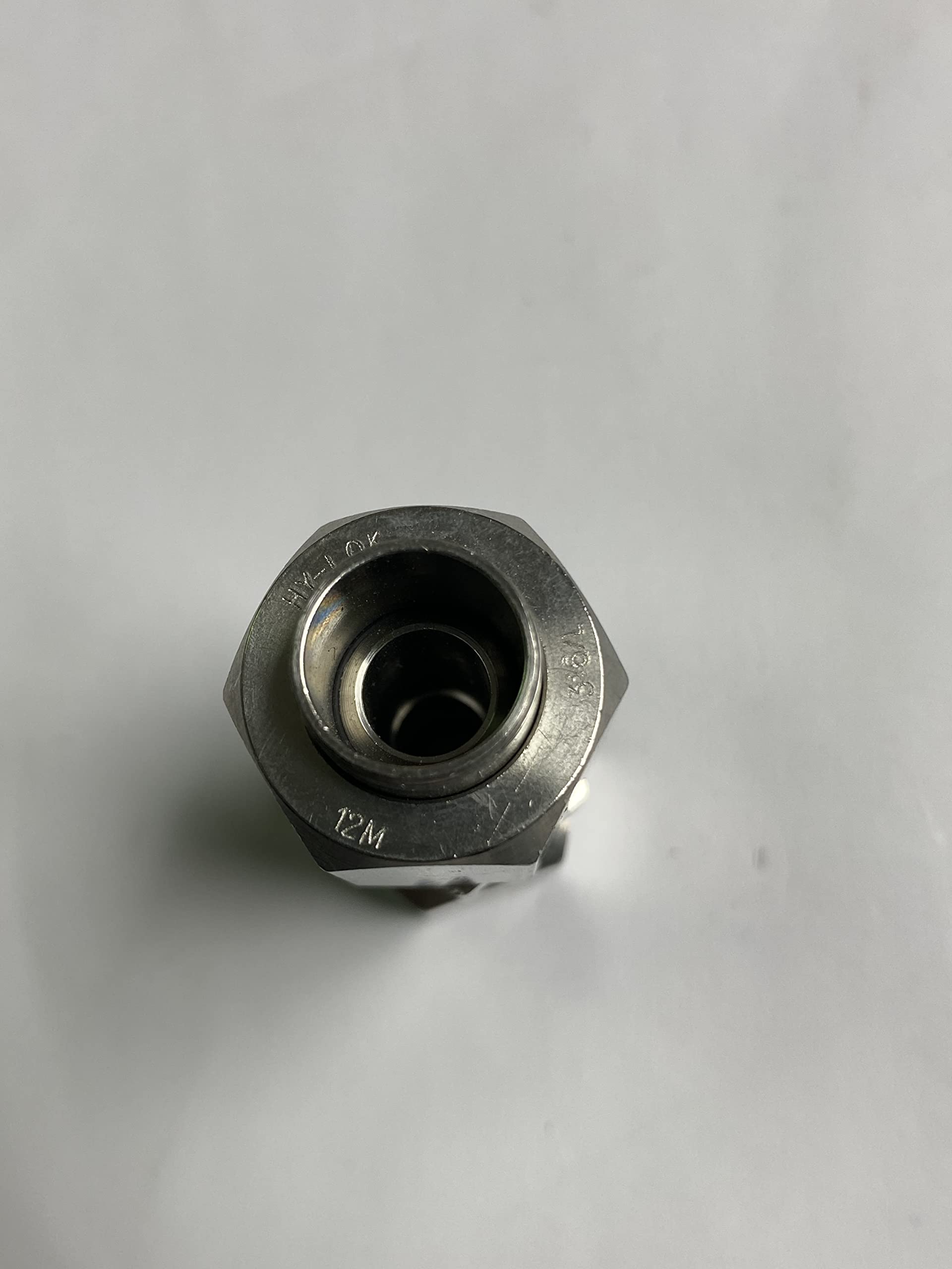DUR-12S-10S-SS316, DIN2353 TUBO A TUBO REDUCIR UNIÓN