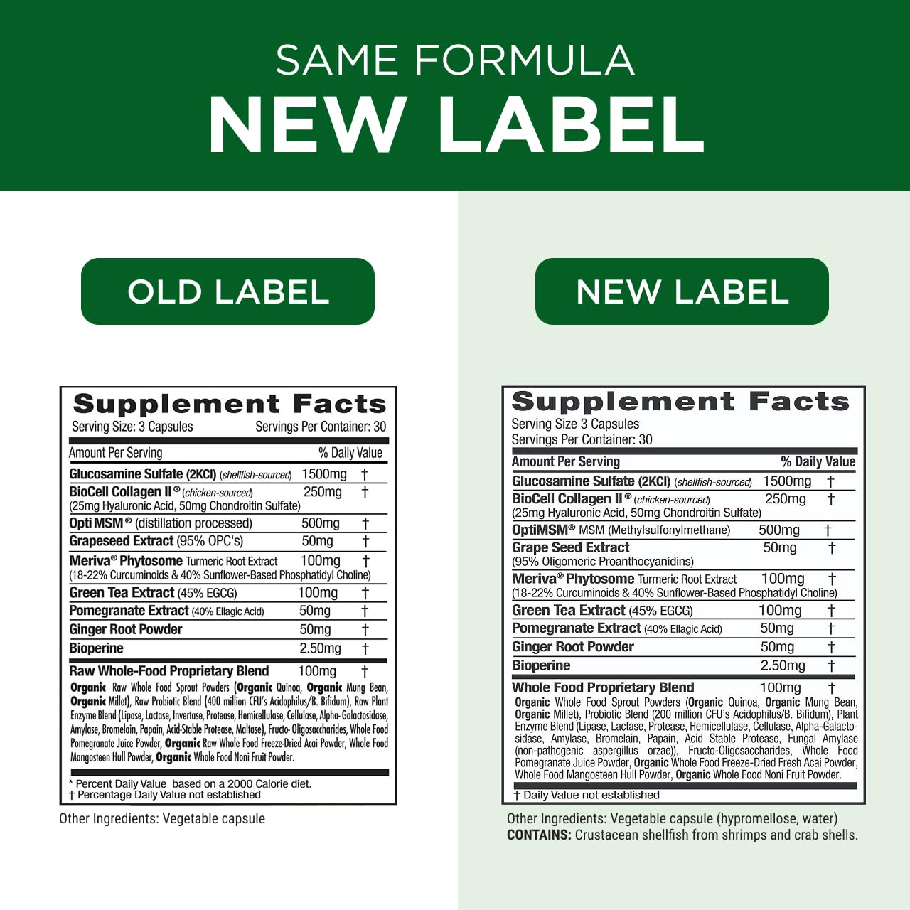 Amazon.com: EMERALD LABS Joint Health - Biocell II Collagen