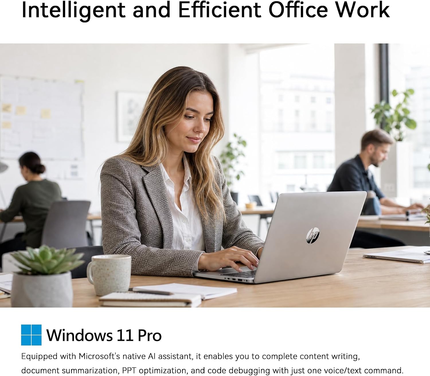 HP 17 Laptop, 17.3" FHD IPS Display, AMD Ryzen 5 7430U 6-Core Processor image 5