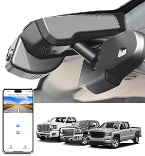 Mangoal - 4K Dash Cam Compatible with GMC Sierra 1500 2014 2015 2016 2017 2018 2500 HD/3500 HD 2015-2019 (Model D), with a... Price In India