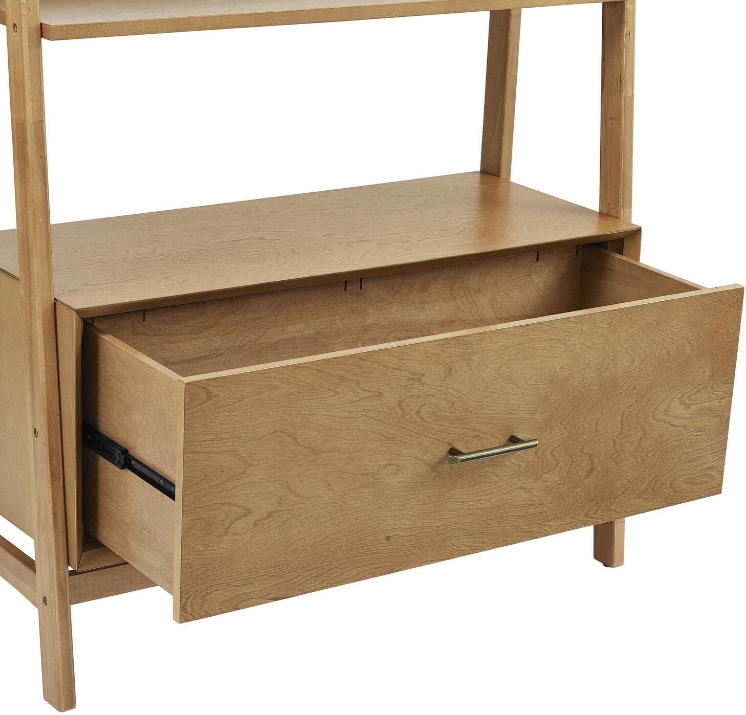 Crosley Furniture Landon Large Etagere Bookcase, Acorn : Everything Else