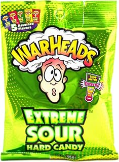 Warheads Extreme Sour Hard Candy Assorted Flavors