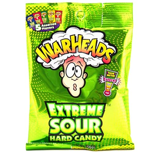 Ojivas Extreme Sour Hard Candy sabores surtidos 2 oz