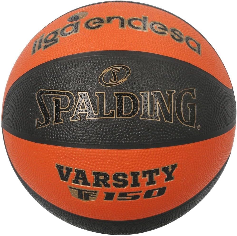 Spalding Varsity TF-150 - Classic Colour - Basketball - Size 7 - Basketball - ACB Certified - Outdoor - Anti-Slip - Excellent Grip - High Resistance