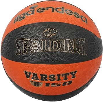 Spalding Varsity TF-150 - Classic Colour - Basketball - Size 7 - Basketball - ACB Certified - Outdoor - Anti-Slip - Excellent Grip - High Resistance