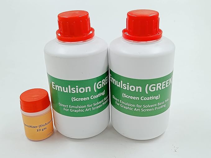 sumikrafts Screen Printing Photo Emulsion (Green) 200+200(400gm