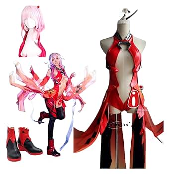 iCOS ギルティクラウン　楪いのり　金魚服　赤戦闘服　コスプレ Amazon.co.jp: 【 comicoBB 】 ギルティクラウン 楪いのり 金魚